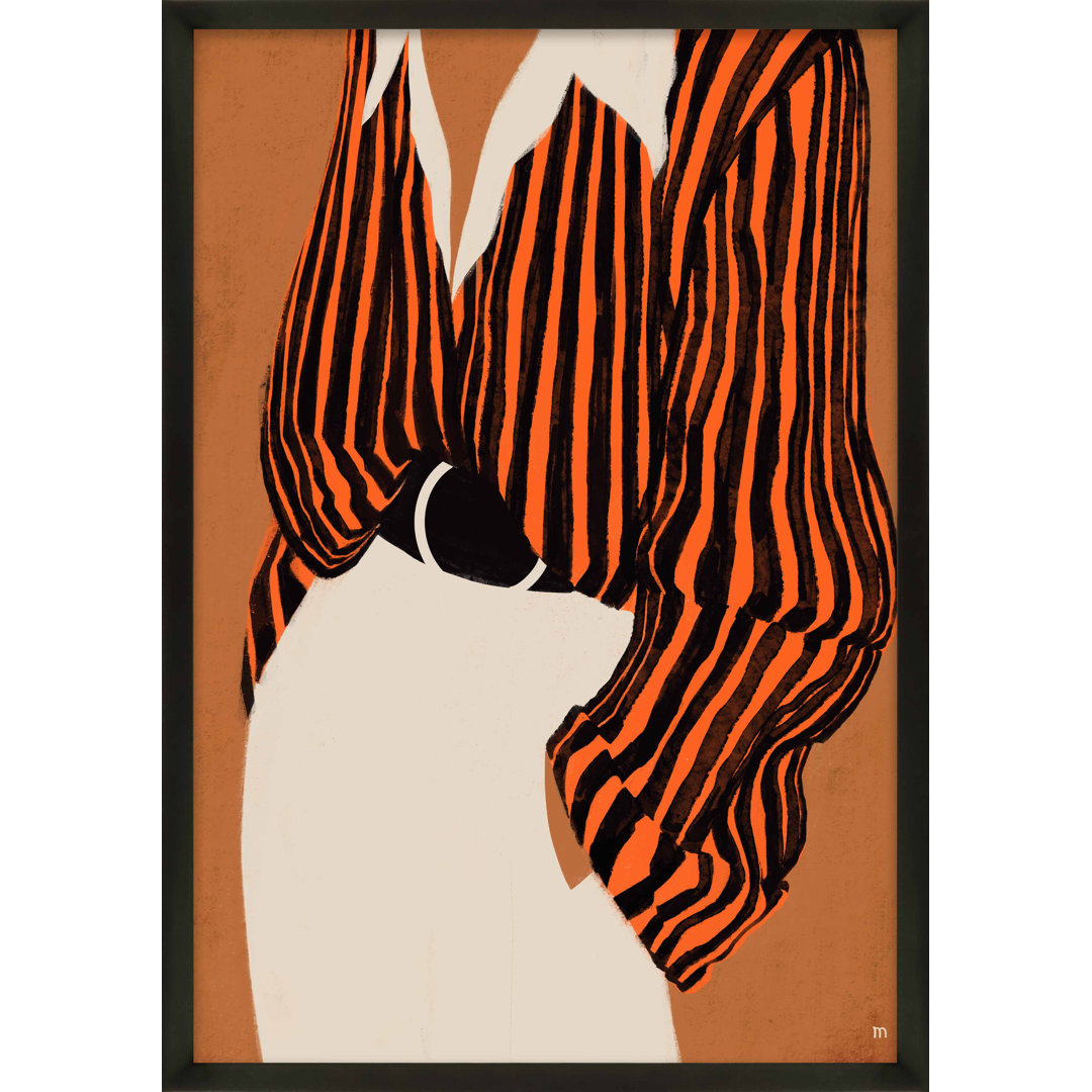 Lumberton The Striped Shirt by Studio M - Picture Frame Print Joss & Main