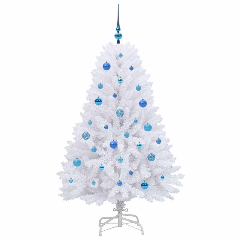 150cm H Lighted Artificial Christmas Tree, Blue