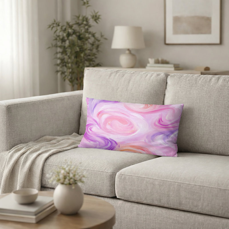 Coussin Abstract, H 12 po x l 20 po