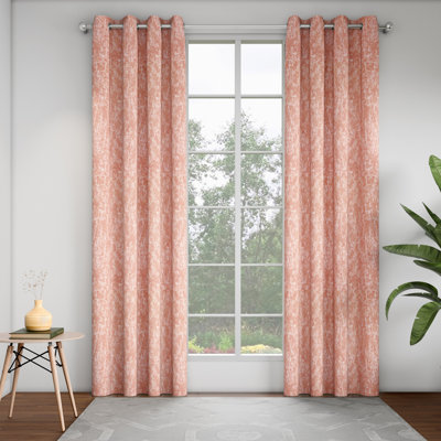 Rideau de porte texturé 52 x 84 po - paquet de 2 panneaux