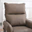 Fauteuil inclinable et pivotant en similicuir Idal-12238267