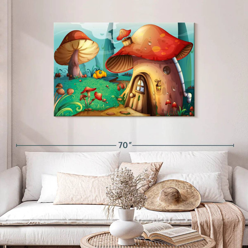 Ashelle Mushroom House, H 30 po x l 45 po