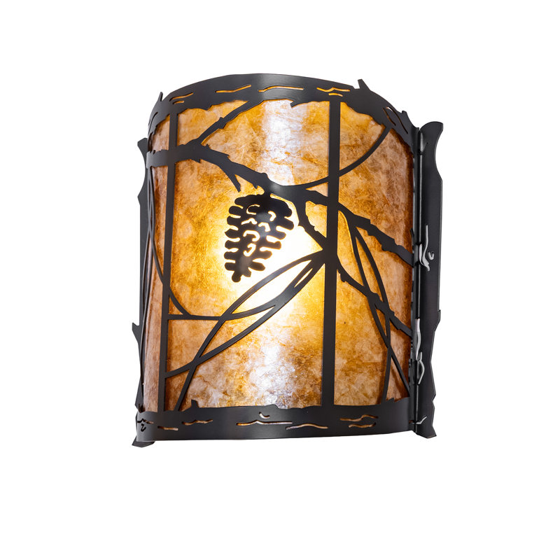 1 - Light Flush Mounted Sconce