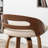 Modern Upholstered Swivel Counter Stools (Set of 4)-76608971-83465537