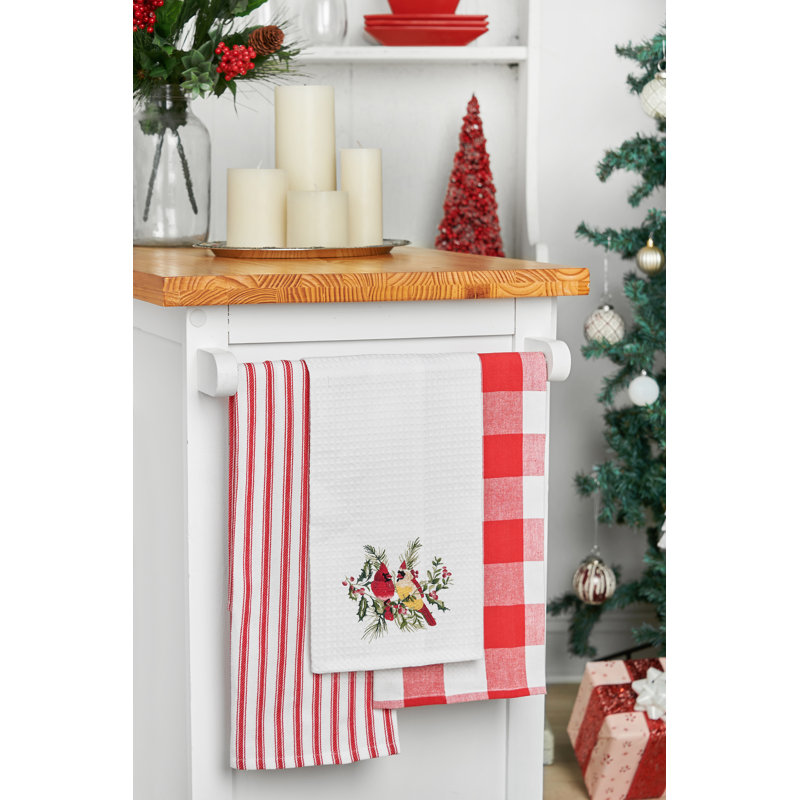 Cardinal Duo Berry Botanical Towel