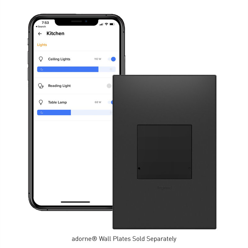 Adorne Smart Gateway With Netatmo,, Graphite