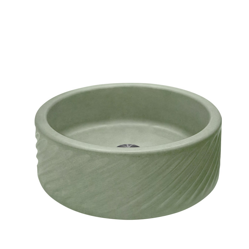 Newterra 16'' L Bathroom Sink, Matcha