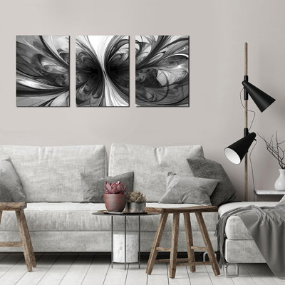3 Piece Wrapped Canvas Set