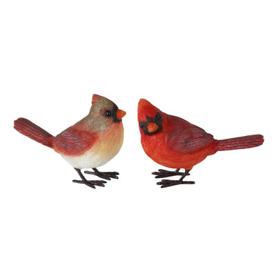 4 Piece Resin Cardinal Set