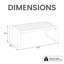 Table basse d'extérieur Sleek
