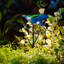 36"H Solar Hummingbird Garden Stake