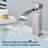 Waterfall Bathroom Faucet For Sink Single Hole,pop Up Drain With Overflow,single Handle-102094223