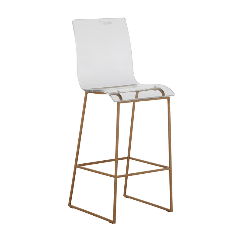 Très grand tabouret de bar 30,25 po - doré, Or antique, Tabouret de bar (siège d'une hauteur de 30,25 po)