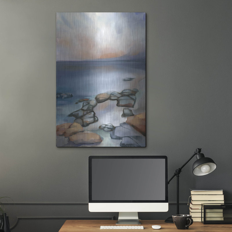 "Lueur de marée" par Louise Montillio, H 36 po x l 24 po