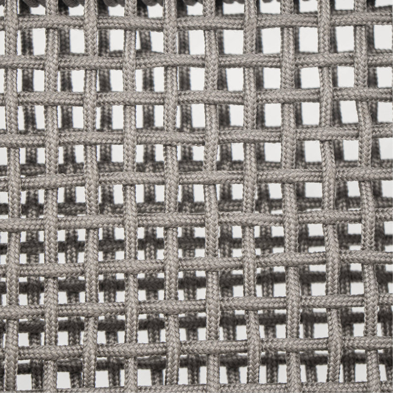 Ensemble de salle à manger d'extérieur 7 pièces, Gris