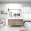 Ensemble de meuble-lavabo mural simple 60 po Moncear-364952490