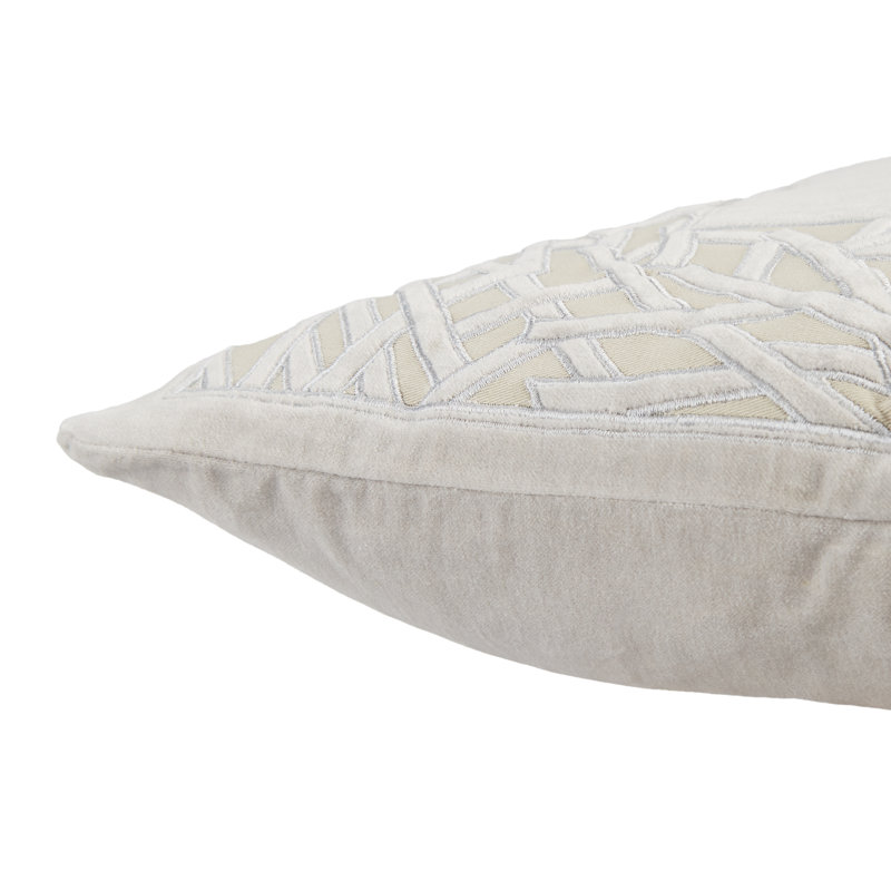 Mezza Geometric Cotton Throw Pillow, Pillow Cover Only - No Insert