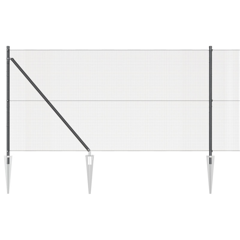 100 cm H x 10000.01 cm W Plastic Border Fencing