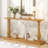 Charming Vintage Sofa Table with Exquisite Design, Perfect for Enhancing Any Room's Aesthetic and Functionality.-1252048126