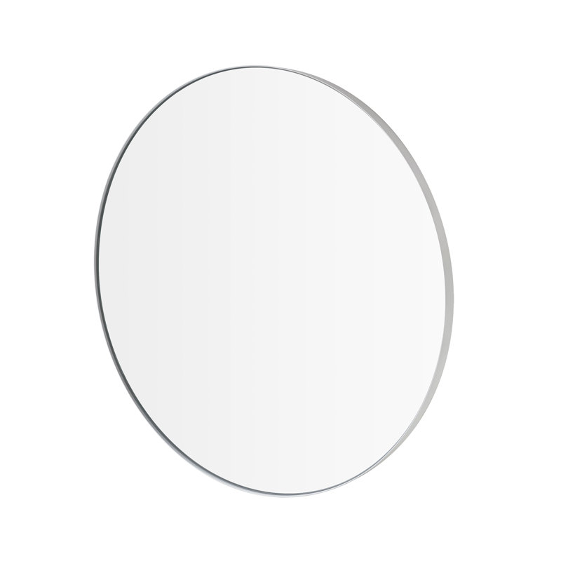 Rim Accent Mirror, Black, 30" x 30"