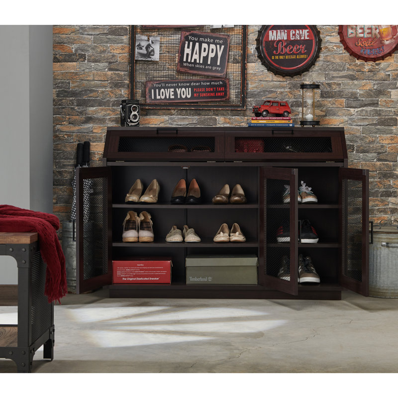 12 Pair Shoe Storage Cabinet