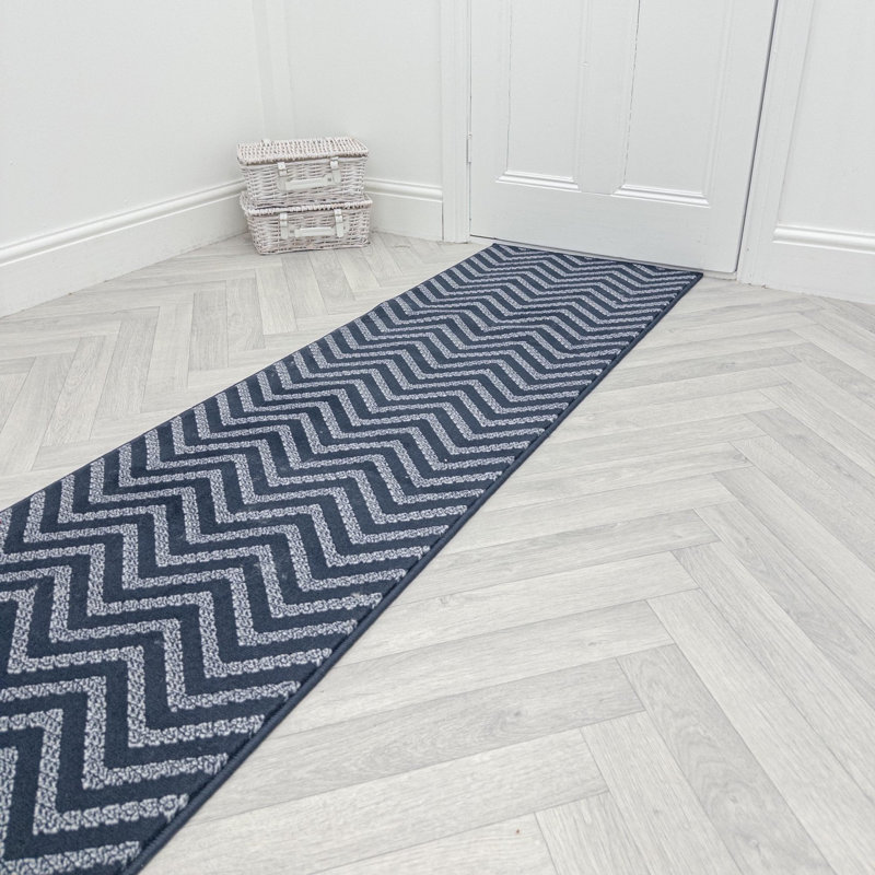 Runner Striped Area Rug, Runner 60 x 420 cm