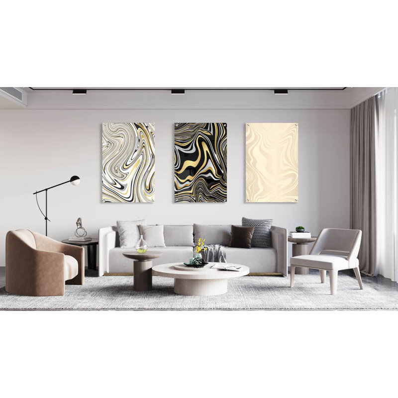 " Abstract Image " 3 - Pieces