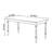 Tahzeeb Solid Wood Dining Table-440618208