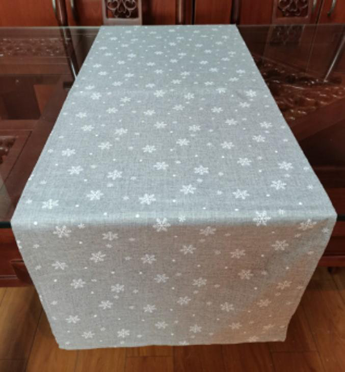 Northwoods Star Tablecloth, 40cm W x 140cm L