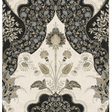 Auden Green Floral Grandeur Wallpaper