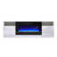 Borofsky Recessed Electric Fireplace TV Stand with Closed Storage-503041477