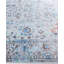 Tapis unique noué à la main gris Richey, 8 pi 1 po x 10 pi 4 po
