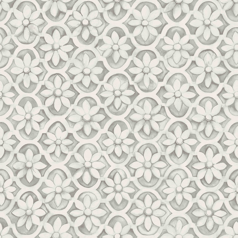 Jali Floral Wallpaper Roll
