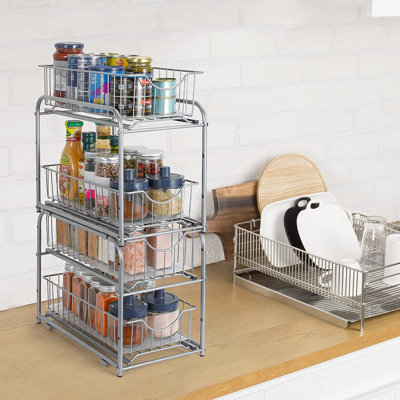 Gaberial Cabinet Shelving Rack