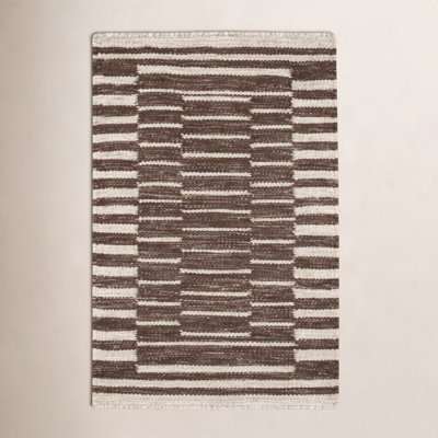 Heights Natural Handwoven Wool Rug