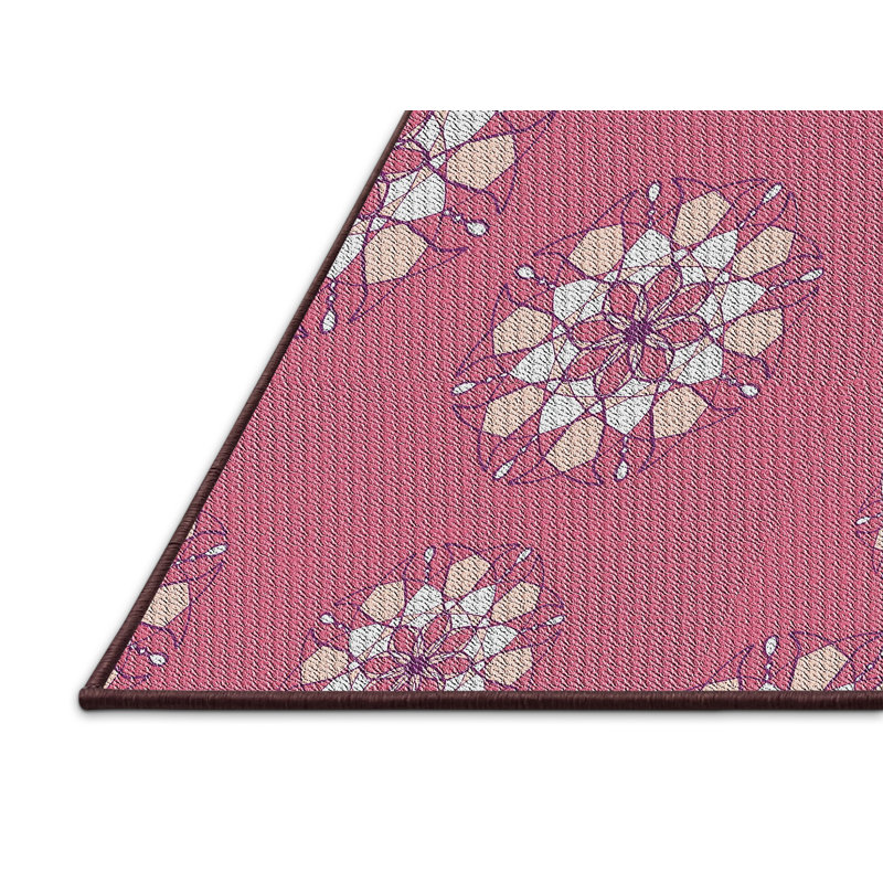 Tapis rose Gotterdammerung, Rectangle 5 pi x 7 pi
