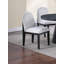 Chaise d'appoint rembourrée (ensemble de 2)