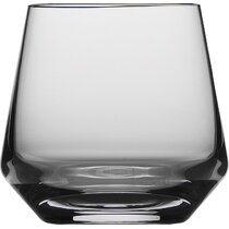 Viski Admiral Whiskey Glass Set - Crystal Old Fashioned Glasses with Ice  Spheres in Gift Box - Dishwasher Safe Lowball Glasses 9oz - Set of 8