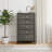 Ayeln 5-drawer Bedroom Chest Grey Oak-2102129690