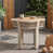 Teck naturel beige