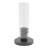 Tabletop Alcohol Fireplace, Modern Indoor & Outdoor Mini Fire Pit With Glass Tube And Stainless Steel Base