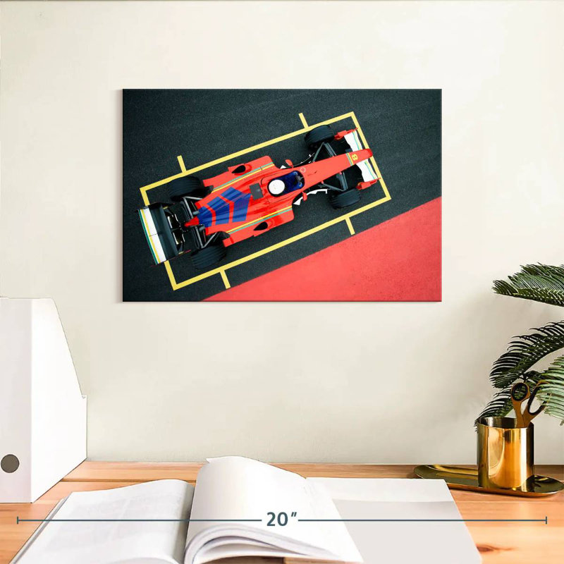 Voiture de formule rouge Mehar