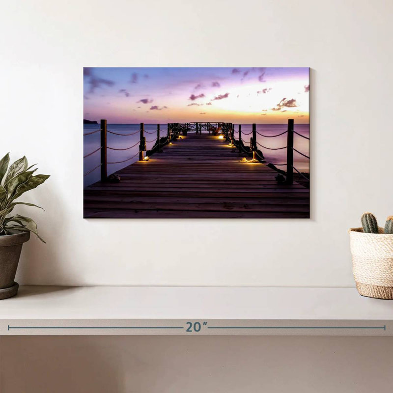 Gillard Saint Lucia Island Dock, H 8 po x l 12 po
