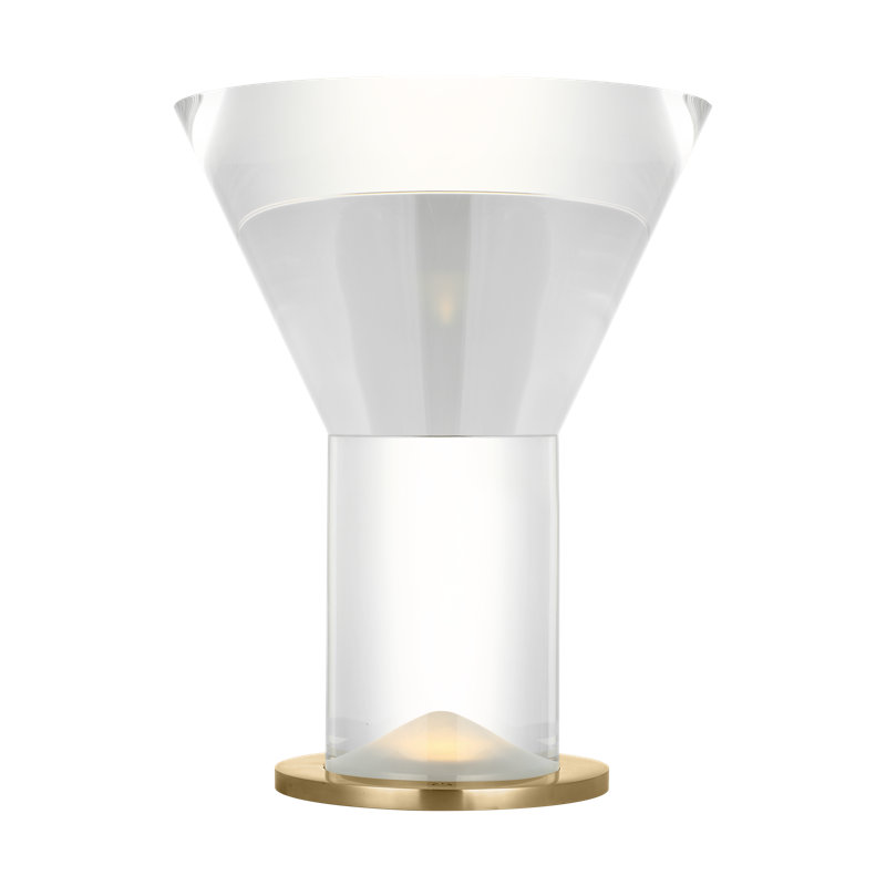 Beryl LED Table Lamp, Hand-Rubbed Antique Brass