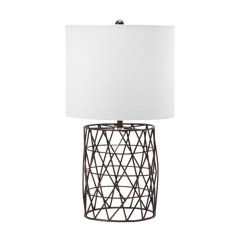 Lampe de table en laiton 21,5 po