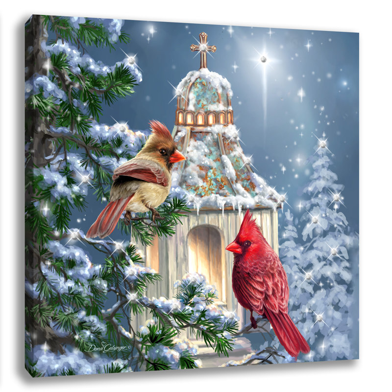 «Little Cardinal Chapel», reproduction de pizzaz avec cristaux éblouissants