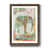 Papier, cadre noyer
