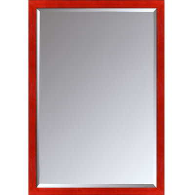 Stiletto Wood Rectangle Wall Mirror