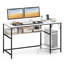 Metal Base Computer Desk-203433855
