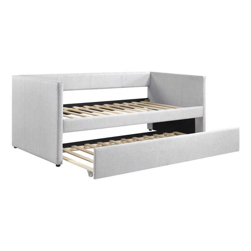 Fabric Upholstery Daybed with Trundle